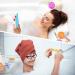 Organic Bubble Bath Bombs Gift Set with Surprise Note Inside - Perfect for Bubble & Spa Bath. Ideal Gifts for Her/Him, Wife, Girlfriend, Mothers - Ideal Birthday Gift - Buy Online on GoSupps.com