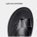 Men's Leather Bunion Corrector Flip Flops - Black, 26cm - Plantar Fasciitis & Flat Foot Correction Sandals - Buy Online on GoSupps.com