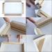 Texas Art DIY Wood Stretcher Bars - 12x16 White Solid Frame Kit for Canvas Gallery Wrap Oil Painting - FBAGM.Ta.MT01-1216 - Buy Online on GoSupps.com