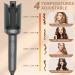 Automatic Curling Iron Auto Hair Curler with 1 inch Ceramic Ionic Barre 4 Gears Heating Temperatures to 428 LCD Display Curling Iron Wand Auto Shut-Off Anti-Scald Fast Heating for Hair Styling - Buy Online on GoSupps.com