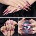 Shop No Lifting 1200PC C Curved Long Stiletto False Nails | 10 Sizes Half Cover Acrylic French Nail Tips for Nail Art & DIY Decor - Clear - Buy Online on GoSupps.com