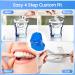 Mouth Guard for Teeth Grinding and Clenching 4 Pack Mouth Shield for Teeth Grinding at Night to Stops Bruxism Reusable Mouth Guards Grinding Teeth for Adults & Kids - Buy Online on GoSupps.com