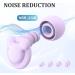 Reusable Silicone Ear Plugs for Sleeping and Noise Reduction -33dB (Light Purple) - Buy Online on GoSupps.com