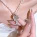 Kuaiyiju Vintage Trailer Necklace - Long Chain Jewelry for Women | Elegant Princess Neck Band & Collarbone Chain for Weddings & Parties | Birth Gold Finish - Buy Online on GoSupps.com
