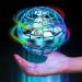 PITKLG Flying Ball Toys 2023 Upgraded Hand Controlled Flying Orb Magic Ball RGB Led Lights Boomerang Spinner 360Rotating Soaring UFO Mini Orb Drone Flying Toy Safe for Kids Adults(Blue)