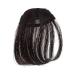 minkissy Piece Mini Clips for Hair Scisors Hair Clips for Bangs Hair Clips for Extensions Fake Bangs Fake Hair Bangs Hair Clip Extension Human Hair Wig with Bang Clip in Hair Bangs Lengthen medium Coffee