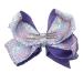 4PCS Sparkly Glitter Reversible Sequin Hair Bows Set with Alligator Clips for Girls, Toddlers & Teens - Buy Online on GoSupps.com