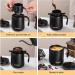 ONEISALL Stainless Steel Coffee Mug with Collapsible Pour Over Filter - 12oz Gold Insulated Mug for Travel Camping and Office Use - Buy Online on GoSupps.com