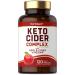 Keto Apple Cider Vinegar Complex | 120 Vegan Tablets | with Vitamin B6 & B12 Calcium Amino Acids and Plant Extracts | for Men & Women | by Horbaach