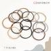 JASVERLIN Small Hair Ties - 80 Pcs Gray Elastic Hair Bands for Women Men - Snag Free Thin Ponytail Holders - Ideal for Fine to Medium Curly Hair - Buy Online on GoSupps.com