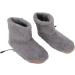 Potruwe Heated Slippers & Socks - Winter Foot Warmers Electric Heating Boots Soft Plush Comfort in Gray - Buy Online on GoSupps.com