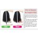 Deep Wave Head Band Wig - 18'' Human Hair Glue-Free Lace Front 150% Density Brazilian Virgin Hair for Black Women - Buy Online on GoSupps.com