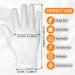 3 Pairs Medium White Cotton Moisturizing Gloves for Overnight Hand Repair and Eczema Treatment - Buy Online on GoSupps.com