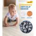 Simply Kids Baby Knee Pads for Crawling (2 Pairs) - Snow Camo | Toddler Infant Knee Protector (2nd Gen) - Buy Online on GoSupps.com