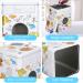 Laundry Detergent Powder Storage Box with Lid Handle Iron Laundry Baskets Washing Machine Appearance Large Capacity Storage Box - Buy Online on GoSupps.com