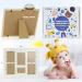 Personalized Baby Handprint Footprint Keepsake Kit | Clay Hand & Foot Print Gift for Newborn Boy Girl | Baby Photo Frame Kit | Registry Keepsake Gift 12.8X11 - Buy Online on GoSupps.com