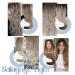 Hetto Real Hair Tape Extensions - Balayage Light Brown to Platinum Blonde | Remy 30cm 40g #8/16/60 & #8/18/60 - Buy Online on GoSupps.com