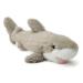 Zappi Co Ultra Soft Shark Plush Toy (29cm Length) - 100% Recycled Eco-Friendly Newborn Gift Realistic Lifelike