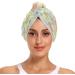 Vintage Daisy Flower Dry Hair Cap | 2 Piece Quick Drying Towel Set with Button Headband | Super Absorbent & Soft for Comfortable Use - Shop Now - Buy Online on GoSupps.com