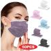 Zhinian 50-Piece Adult One-Way Mouth & Nose Protection Masks - 3-Layer Breathable Multifunctional Dust Protection Scarf for Parties Proms Weddings | A4 Size - Buy Online on GoSupps.com