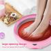 YAOBLUESEA Paraffin Bath Fast Heating Wax Warmer for Hands & Feet Treatment | Pink | International Shipping - Buy Online on GoSupps.com