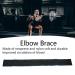 Uxsiya Adjustable Elastic Elbow Brace - Anti-Slip Breathable Support for Weightlifting & Outdoor Sports - International Shipping Available - Buy Online on GoSupps.com