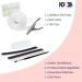 ND24 NAILDESIGN Geln gel Starter Set Basic - 16-Piece LED Gel Nail Kit for Beginners with LED Lamp & Accessories - Made in Germany - International Shipping Available - Buy Online on GoSupps.com