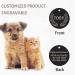 Personalized Stainless Steel Dog Tags - Custom Engraved for Dogs & Cats | Camal Dog Brand - Buy Online on GoSupps.com