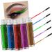 FOMIYES 2pcs Eyeliner Pencil Liquid Eye Shadow Glitter Eye Shadow Pearlescent Liquid Eyeliner Diamond Metal 1 count (Pack of 1) 08x2pcs - Buy Online on GoSupps.com