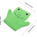 FOMIYES Frog Shape Bathing Mittens | Exfoliating Shower Gloves & Spa Back Scrubber for Men Women & Kids - Buy Online on GoSupps.com