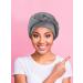 3-Piece Head Wrap Turban Set - Pre-Tied Twisted Braid Hair Cover, Headwrap Hats for Women & Girls in Black, Gray, and Light Blue - Classy Style - Buy Online on GoSupps.com