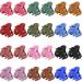 24 Pcs Small Hair Clips 1.57 Inch Small Hair Claw Clips Tiny Hair Jaw Clips for Thin Hair/Medium Thick Hair Matte Small Claw Clips Octopus Clip Nonslip Claw Hair Clips for Women and Girls 12 Colors
