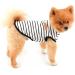 Shop Smalllee Lucky Store: Summer Striped T-Shirts for Small & Medium Dogs & Cats - Sleeveless Pet Apparel - Buy Online on GoSupps.com