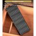 Portable Cigar Humidor Clear Window Cedar Double-Layer Large Capacity Carbon Fiber Humidor with Digital Thermometer Can Hold 30-50 Cigars - Buy Online on GoSupps.com