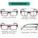 Eyekepper 4 Pack Reading Glasses - Stylish Pattern Design for Men & Women +0.50 Diopters - International Shipping Available - Buy Online on GoSupps.com