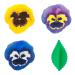Dekora 166019 Birthday Cake Topper Multicoloured