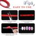 32FT Double Sided Nail Tape - Strong Waterproof Adhesive for Nail Art & Salon Supplies | Traceless Clear Mounting Tape with Tweezer - Buy Online on GoSupps.com