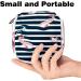 Stylish Menstruation Pad Bag with Zipper | Marine Octopus Tentacle Pattern | Women's Napkin & Tampon Bag - Perfect for Girls & Women - Buy Online on GoSupps.com