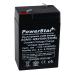PowerStar replacement BATTERY 6V 6 VOLT SLA VRLA RECHARGEABLE 4 4.5 5 AH