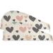 Colorful Hearts Hair Towel 2 Pack | Super Absorbent Quick Dry Hair Turbans for Women & Girls - Buy Online on GoSupps.com