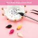 Nail Rhinestone Picker Wax Head - 8pcs Replacement Tips for Dotting Pen | Perfect Nail Art Accessory - Buy Online on GoSupps.com