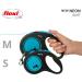 Flexi Retractable Leash New Neon - Blue - Medium | Multi-Color Small Black/Neon Blue | International Shipping Available - Buy Online on GoSupps.com