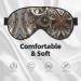 Buy Soft Clock Gear Print Sleep Eye Mask | Comfortable Eyeshade for Travel & Naps - Ideal for Men & Women - Buy Online on GoSupps.com