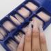 AddFavor 200pcs Long Ballerina Coffin Press On Nails with Chunky Glitter and Sticker Decals - Acrylic Fake Nails for Women and Teen Girls - Buy Online on GoSupps.com