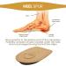 Vaya Relaxum Orthopedic Heel Pads for Heel Spurs - Cushioned Insoles Size 35-37 | International Shipping - Buy Online on GoSupps.com