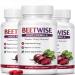 BEETWISE Root Formula | Cold Pressed - Organic Beet Root Capsules Beetroot Supplement Organic Vegan-Friendly Non-GMO Gluten-Free 60 Capsules (3Bottle)