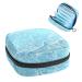 Women's bonds Storage bags Stillpad holder Beautiful blue beach water shaft pattern portable period kit bag feminine product bag for women girls color3
