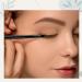 RMISODO 10 Pcs Angled Eyebrow and Eyeliner Brush Set - Professional Eye Makeup Applicators for Precision Lash Liner and Blending Eyeshadow - Buy Online on GoSupps.com