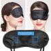 Maltose Sleep Eye Mask 50 Pcs with Earplugs | Black Polyester Blindfold for Men and Women | Adjustable Strap | Ideal for Travel, Party, Team Games - Buy Online on GoSupps.com