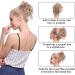 Hairro Fluffy Tousled Updo Messy Bun Hairpiece for Women - Synthetic Wavy Chignon Hair Piece Scrunchie - Easy Instant Ponytail Up-do Extension - 45g - Buy Online on GoSupps.com